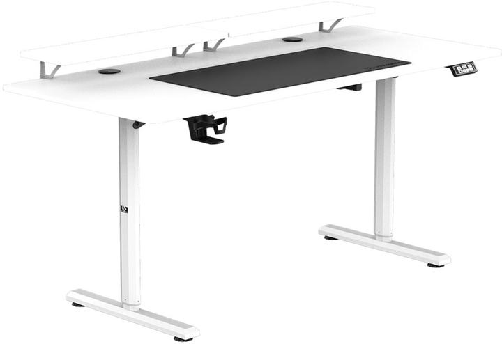 Ігровий стіл ULTRADESK Highlander XXL White (UDESK-HGXL-WT) - зображення 4