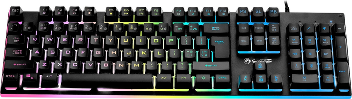 Klawiatura przewodowa Marvo K604 Soldat 20 USB Black (K604 CZ/SK) - obraz 2