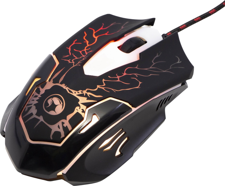 Zestaw przewodowy Marvo KM400 Black (KM400+G1 CZ/SK) - obraz 13