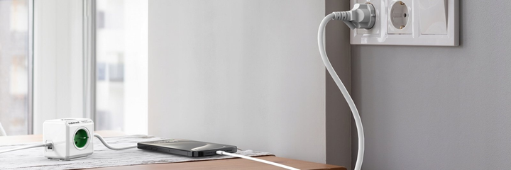 Rozgałęźnik sieciowy Cubenest PowerCube Extended USB A+C PD 20W Green (PC420GN) - obraz 7