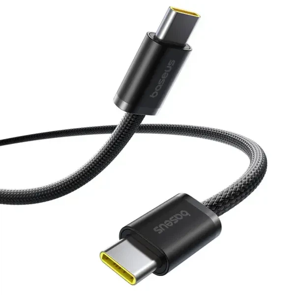 Кабель Power Delivery Baseus Dynamic Type-C to Type-C PD100W 1m Black P10381400111-00 - зображення 6