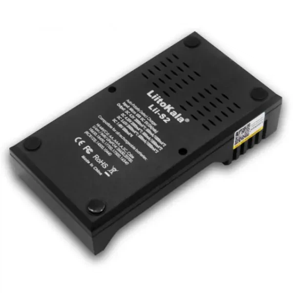 Зарядне LiitoKala Lii-S2 для 2 елементів 10440-26650, Ni-Mh, Li-Ion, Li-Fe від micro USB - Фото 3 Зарядне LiitoKala Lii-S2 для 2 елементів 10440-26650, Ni-Mh, Li-Ion, Li-Fe від micro USB - изображение 3