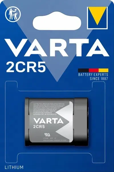 Батарейка в змішувач VARTA Lithium 6203 2CR5 1BL - зображення 4