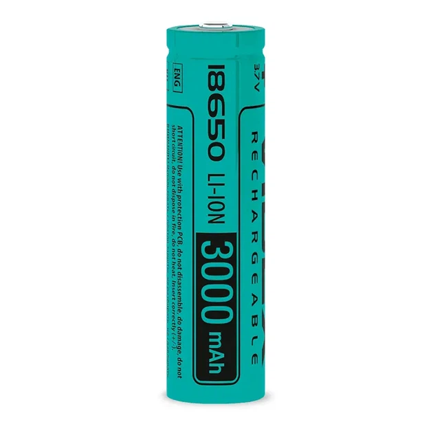 Акумулятор Літієвий Videx 18650 3000mAh 3,7В без захисту - Фото 3 Акумулятор Літієвий Videx 18650 3000mAh 3,7В без захисту - зображення 3