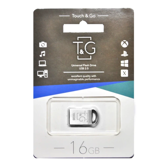 Флешка T&G 107 16GB металева - изображение 2