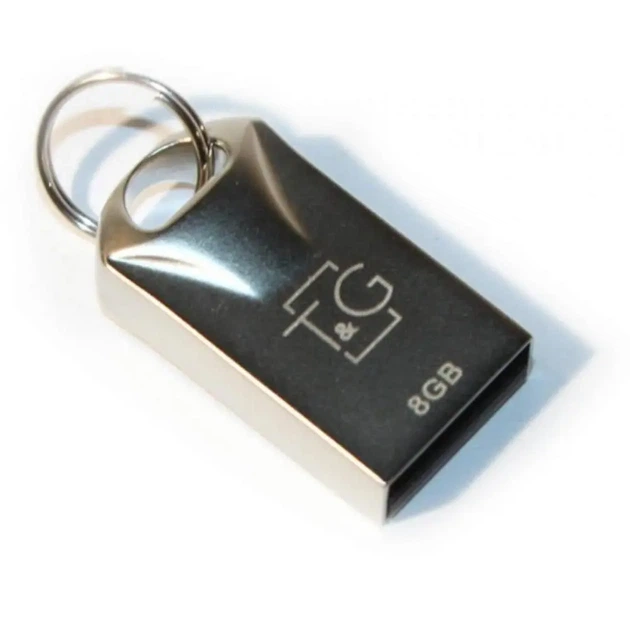 Флешка T&G 106 8GB металева - Фото 1 Флешка T&G 106 8GB металева - изображение 1