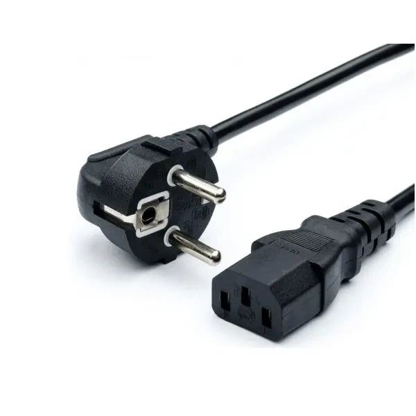 Кабель живлення ПК ATCOM CEE 7/7 - IEC C13 євровилка, довжина 1,8 м 4547 - Фото 2 Кабель живлення ПК ATCOM CEE 7/7 - IEC C13 євровилка, довжина 1,8 м 4547 - изображение 2