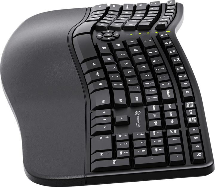 Klawiatura przewodowa Powerton LANA USB Black (WPK500E CZ/SK) - obraz 5