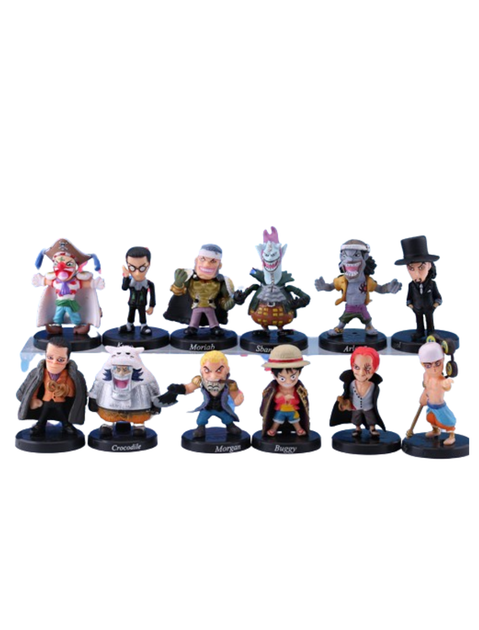 Фигурки Ван Пис One Piece Monkey Luffy Луффи Соломенная шляпа аниме 12 шт 5 см - Фото 4 Фигурки Ван Пис One Piece Monkey Luffy Луффи Соломенная шляпа аниме 12 шт 5 см - изображение 4