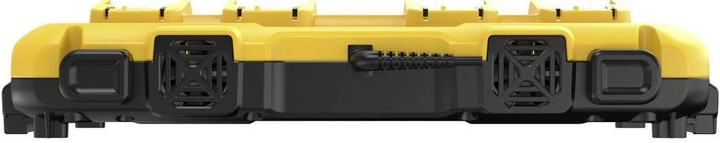 Зарядний пристрій для інструменту DeWalt 4-х портовий, струм зарядки 8 А (DCB104) - зображення 3