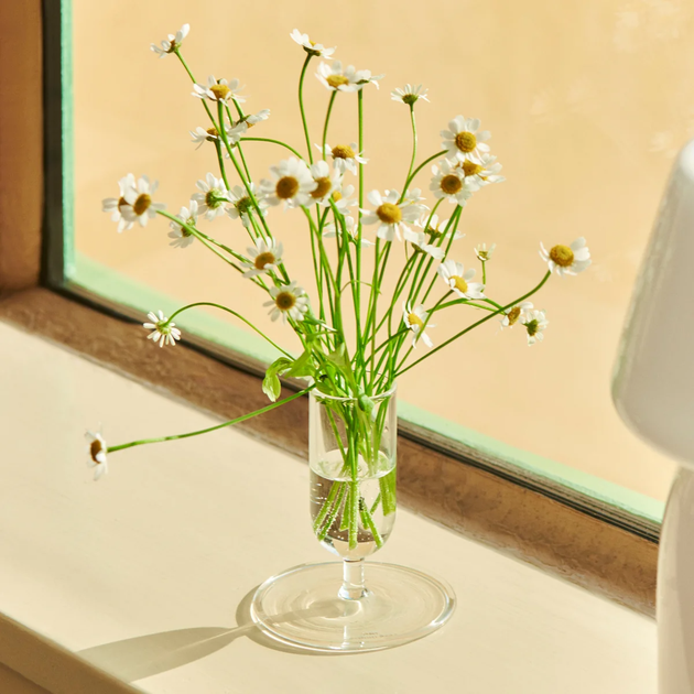 Mini wazon na kwiaty HAY Tiny szklany, przezroczysty, wysokość 8.5 cm (5710441350286) - obraz 2