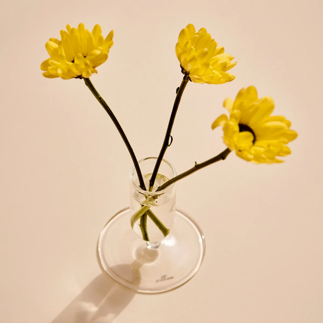 Mini wazon na kwiaty HAY Tiny szklany, przezroczysty, wysokość 8.5 cm (5710441350286) - obraz 5
