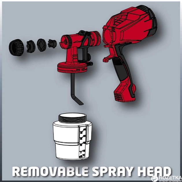 Фарбопульт Einhell електричний TC-SY 500 P (4260010) - изображение 6