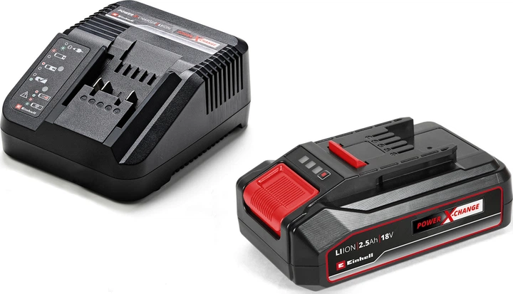 Дриль-шурупокрут ударний акумуляторний Einhell X-Change TE-CD 18/44 Li-i 1x2.5Ah (4514287) - изображение 2