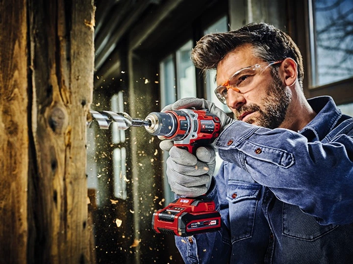Дриль-шуруповерт акумуляторний безщітковий Einhell Professional X-Change TP-CD 18/50 Li BL Solo (4513887) - изображение 8