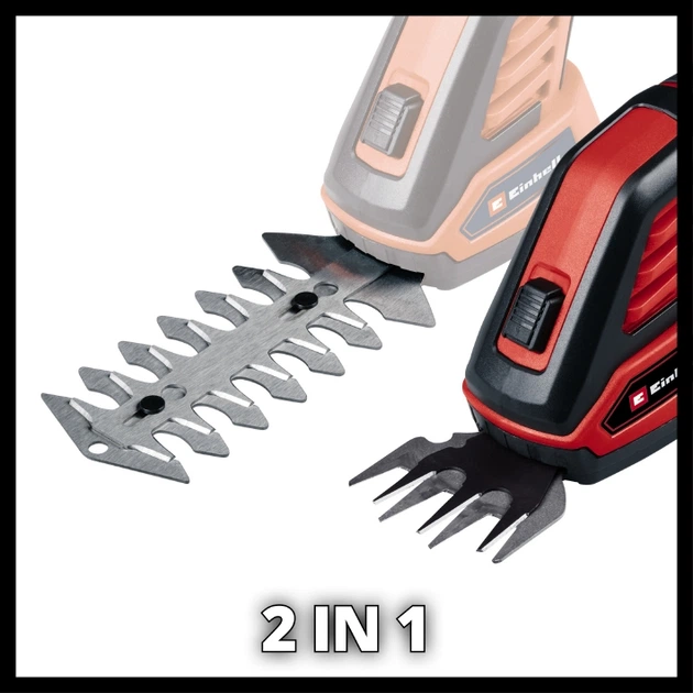 Кущоріз-ножиці акумуляторні Einhell GC-CG 3.6/70 Li WT (3410365) - изображение 2