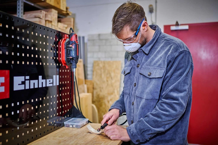 Багатофункціональний інструмент Гравер Einhell TC-MT 150 E (4419380) - Фото 10 Багатофункціональний інструмент Гравер Einhell TC-MT 150 E (4419380) - изображение 10