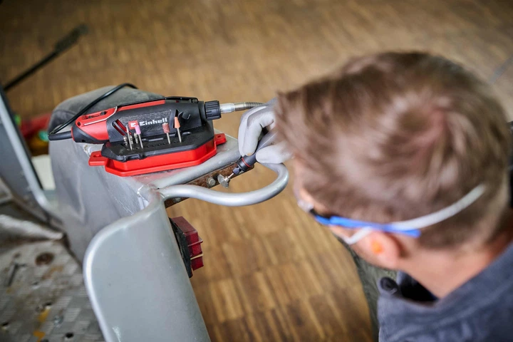 Багатофункціональний інструмент Гравер Einhell TC-MT 150 E (4419380) - Фото 12 Багатофункціональний інструмент Гравер Einhell TC-MT 150 E (4419380) - изображение 12
