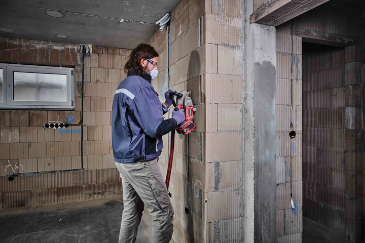 Борозник (штроборіз) акумуляторний безщітковий Einhell Professional X-Change TP-MA 36/30 Li BL - Solo (4350800) - изображение 11