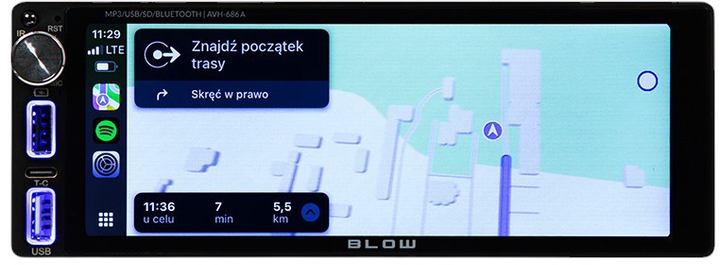 Radio samochodowe Blow AVH-686A (78-350#) (5900804143338) - obraz 3