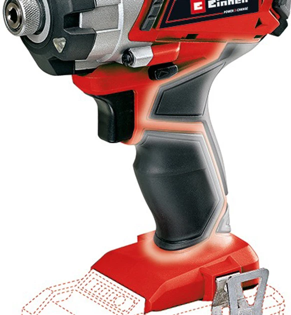 Гвинтоверт акумуляторний ударний Einhell X-Change TE-CI 18/1 Li - Solo (4510034) - Фото 5 Гвинтоверт акумуляторний ударний Einhell X-Change TE-CI 18/1 Li - Solo (4510034) - изображение 5