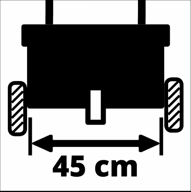 Сівалка-розкидувач на колесах Einhell GC-SR 12 (3415238) - изображение 7