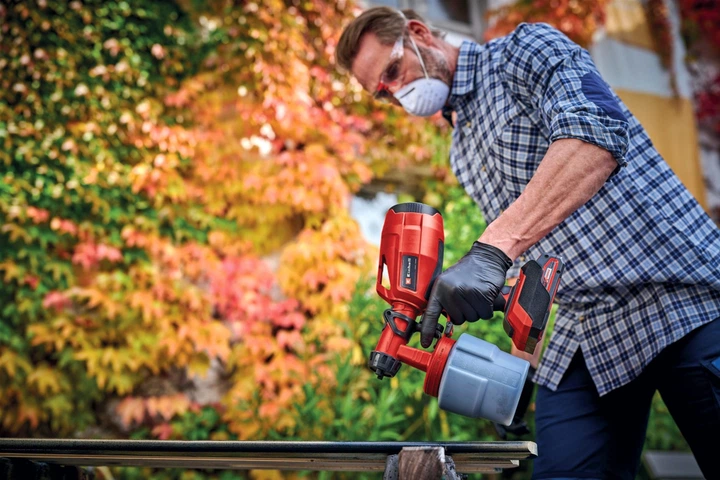 Фарбопульт акумуляторний Einhell X-Change TC-SY 18/60 Li - Solo (4260025) - зображення 11