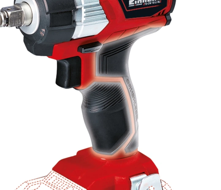 Акумуляторний ударний гайкокрут Einhell X-Change TP-CW 18 Li BL Kit 2.5 Ah (4510040K) - изображение 10