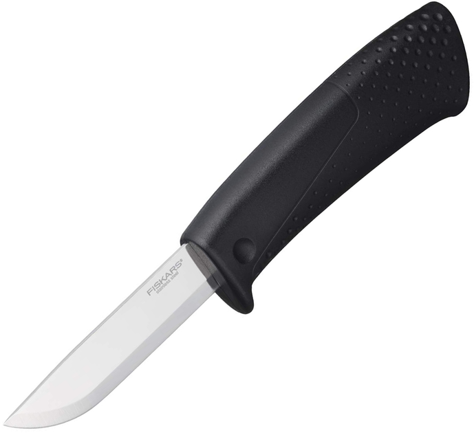 Будівельний ніж Fiskars з точилкою в футлярі (1023617/156016) - зображення 1