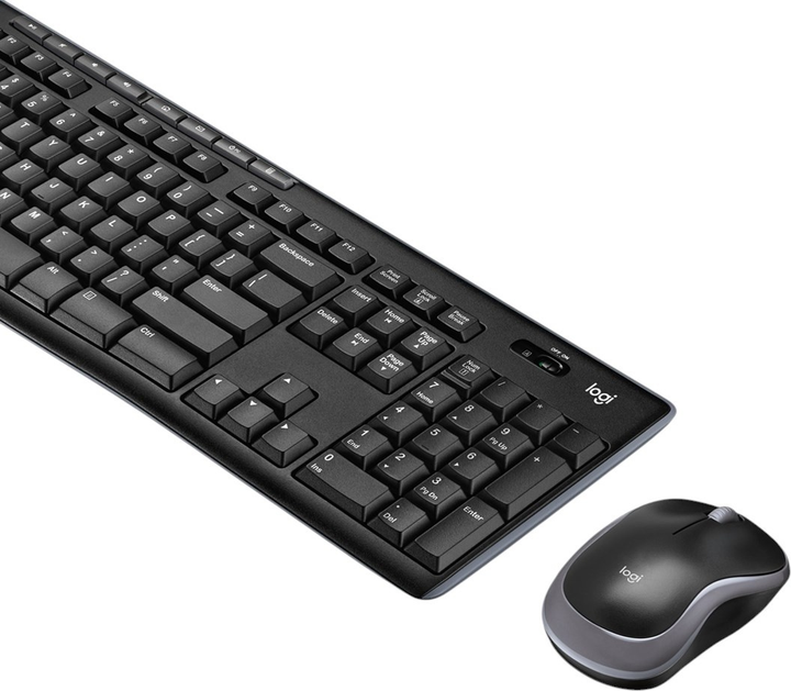 Zestaw bezprzewodowy Logitech MK270 Wireless Black (920-004527) - obraz 3