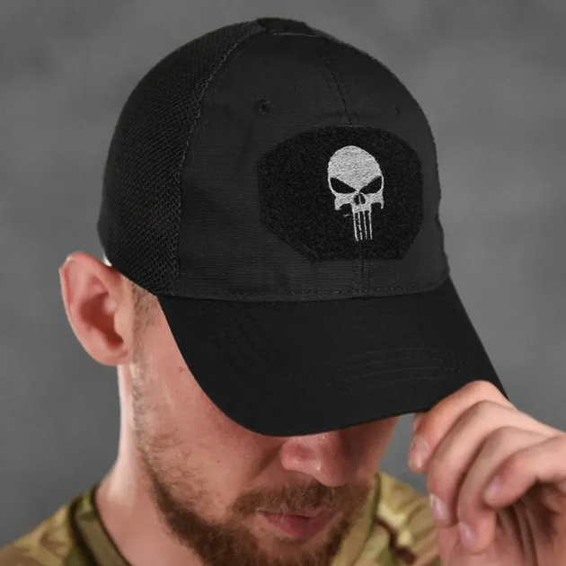 Бейсболка Каратель Punisher Black One Size - зображення 4