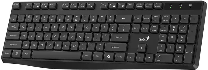 Клавіатура бездротова Genius KB-7200 Copilot 2.4 GHz Black (31320002409) - зображення 3