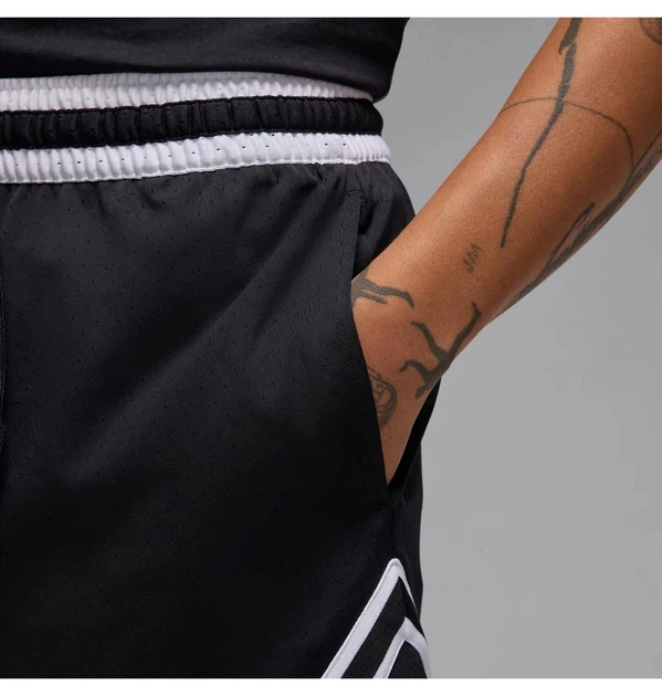 Шорты мужские Jordan Dri-Fit Mesh Diamond S Чорний HF9910-010 - изображение 5