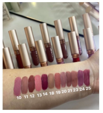 021 Помада рідка Topface Matte Lip Paint - PT206 - Фото 2 021 Помада рідка Topface Matte Lip Paint - PT206 - изображение 2
