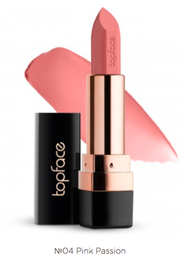 004 Помада для губ Topface Instyle Creamy Lipstick (Pink Passion) - PT156 - Фото 1 004 Помада для губ Topface Instyle Creamy Lipstick (Pink Passion) - PT156 - изображение 1