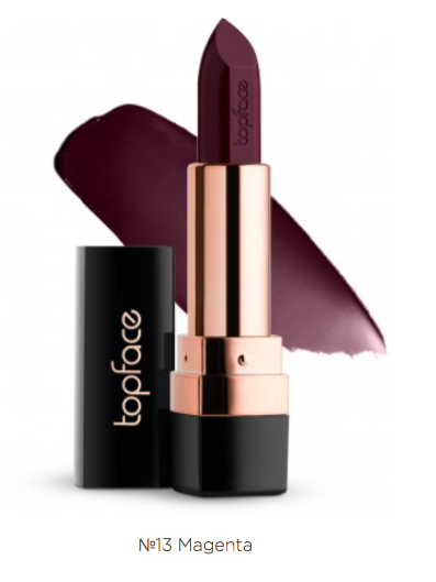 013 Помада для губ Topface Instyle Creamy Lipstick (Magenta) - PT156 - Фото 1 013 Помада для губ Topface Instyle Creamy Lipstick (Magenta) - PT156 - изображение 1