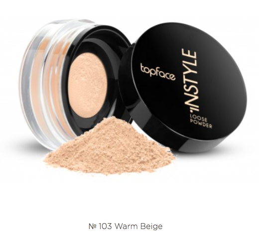 103 Пудра розсипчаста Topface Perfective Loose Powder (Warm Beige) - PT255 - Фото 1 103 Пудра розсипчаста Topface Perfective Loose Powder (Warm Beige) - PT255 - изображение 1