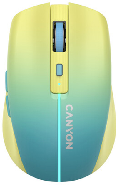 Миша Canyon MW-44 LED Wireless/Bluetooth Yellow-Blue (CNS-CMSW44UA) (G140641800646) - Уцінка - зображення 1