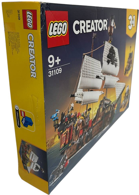 Конструктор LEGO Creator Піратський корабель 1260 деталей (31109) (955555912601315) - Уцінка - зображення 4