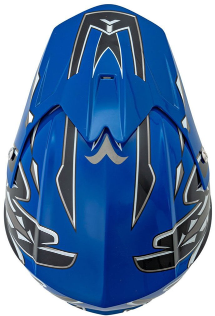 Kask Motocyklowy Enduro Niebieski rozmiar S (5903864984217) - obraz 8