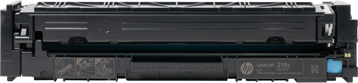 Тонер-картридж HP 219X Cyan (W2191X) - зображення 2