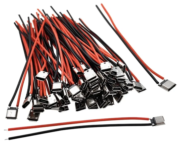 Припаянное гнездо для мобильного телефона Micro USB - Фото 1 Припаянное гнездо для мобильного телефона Micro USB - изображение 1