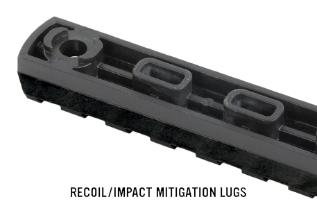 Планка пикатини Magpul Polymer 7 Slots M-Lok Systeme - Black - изображение 9