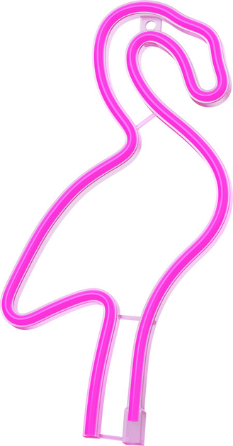 Dekoracyjny neon LED szyld Forever Light FLAMINGO 29 x 15 cm (RTV100299) - obraz 1