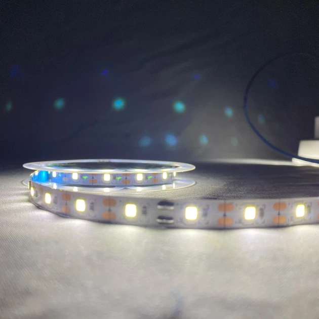 USB світлодіодна стрічка 5V, холодне біле світло, вологозахищена, 5м - зображення 6