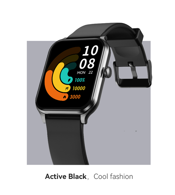 Смарт часы Apex Fit M03 Black (звонки, пульсометр, оксиметр) - изображение 2