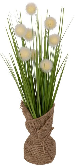 Sztuczna trawa Atmosphera w jutowej doniczce 41 cm (3560233525086) - obraz 1