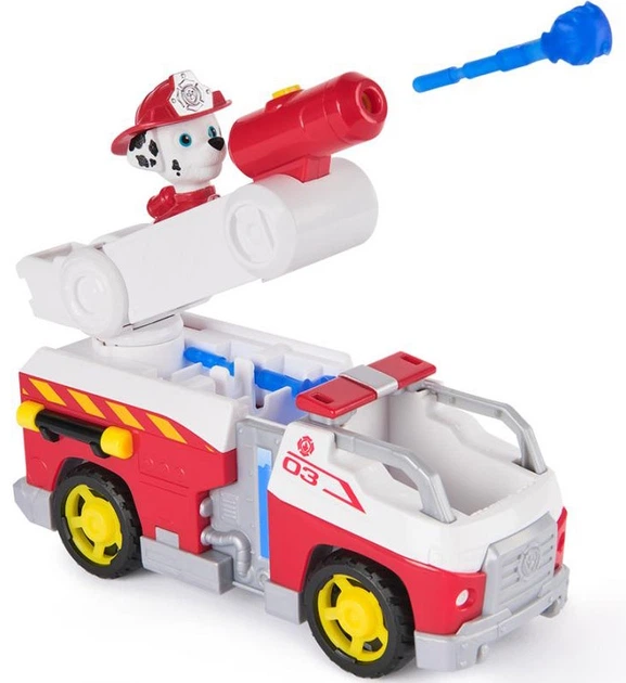Zestaw do zabawy Paw Patrol Pojazd strażacki Marshall (SM97236/6072660) - obraz 3