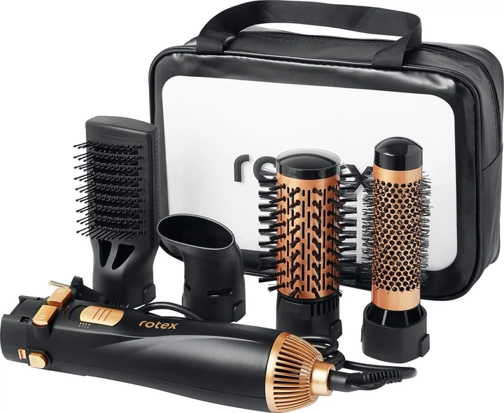 THXE90%RICHリキッド　お試し Фен-щетка браш Rotex RHC490-T AirBrush 1200Вт вращение в обе