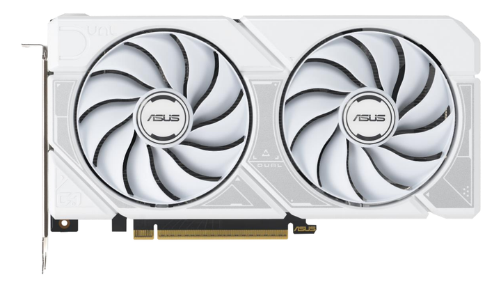 Видеокарта ASUS Nvidia GeForce RTX 5060 DUAL OC WHITE 8GB (DUAL-RTX5060-O8G-WHITE) - Фото 1 Видеокарта ASUS Nvidia GeForce RTX 5060 DUAL OC WHITE 8GB (DUAL-RTX5060-O8G-WHITE) - изображение 1